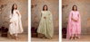 Naisha K 155 Mulmul Embroidered Kurti Bottom With Dupatta Suppliers In India